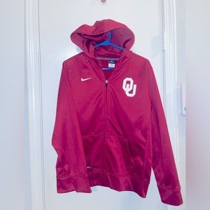 Kids Nike OU jacket.